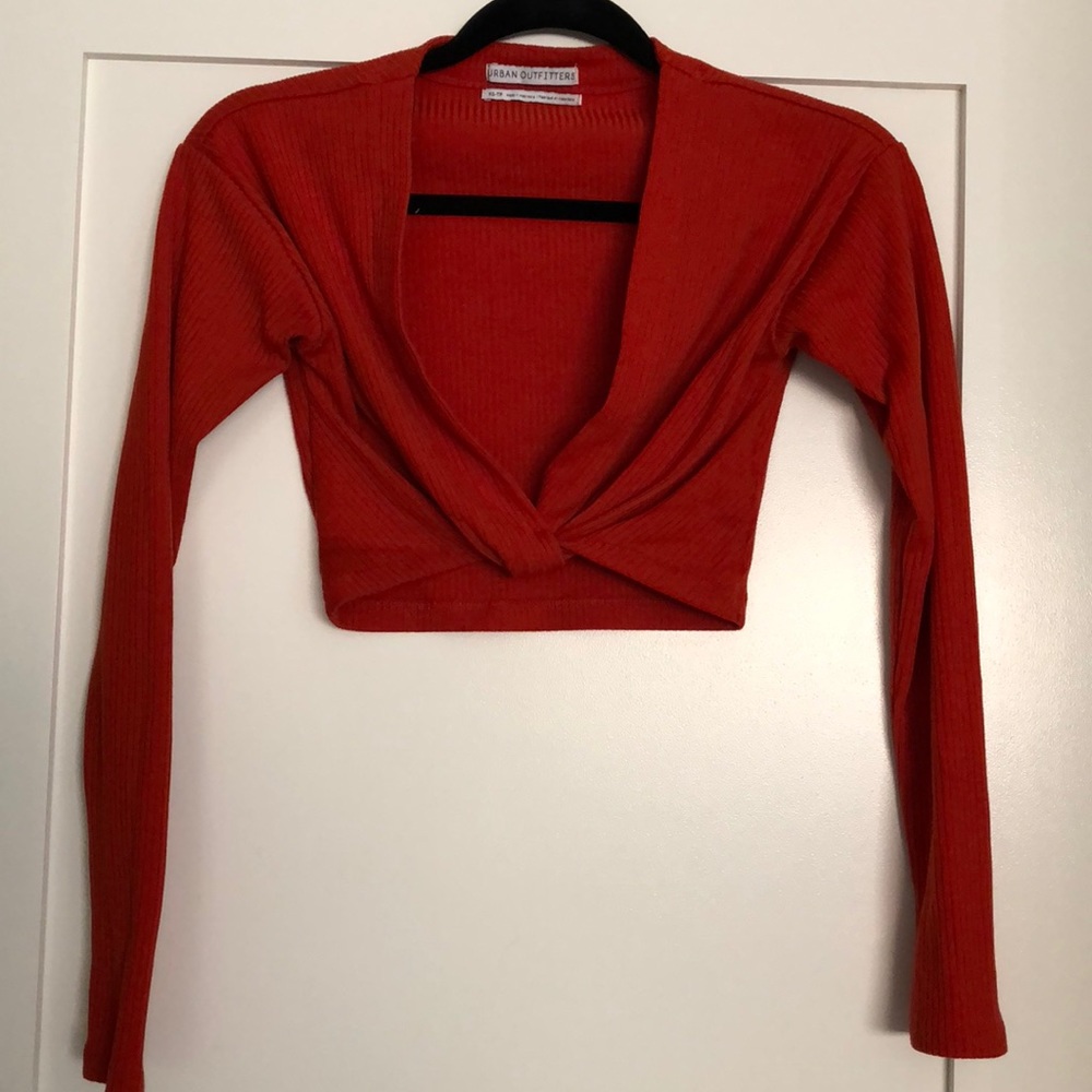 Burnt Orange Cropped Top